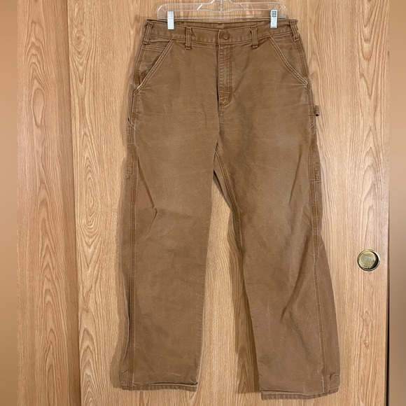 Carhartt Other - Carhartt Men's FR Brown Heavy Denim Fire Resistant Work Jeans